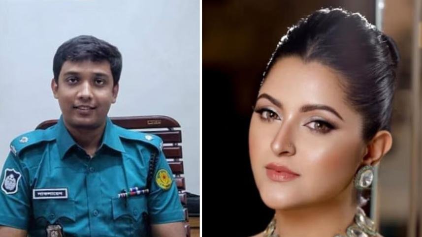 পরীমনির সঙ্গে সম্পর্ক, চাকরি হারালেন পুলিশ কর্মকর্তা সাকলায়েন